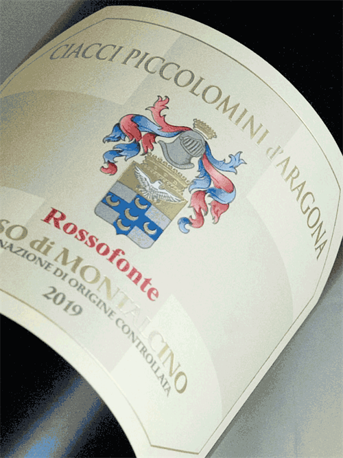 Ciacci Piccolomini d'Aragona / ROSSOFONTE /  Rosso di Montalcino 2022 